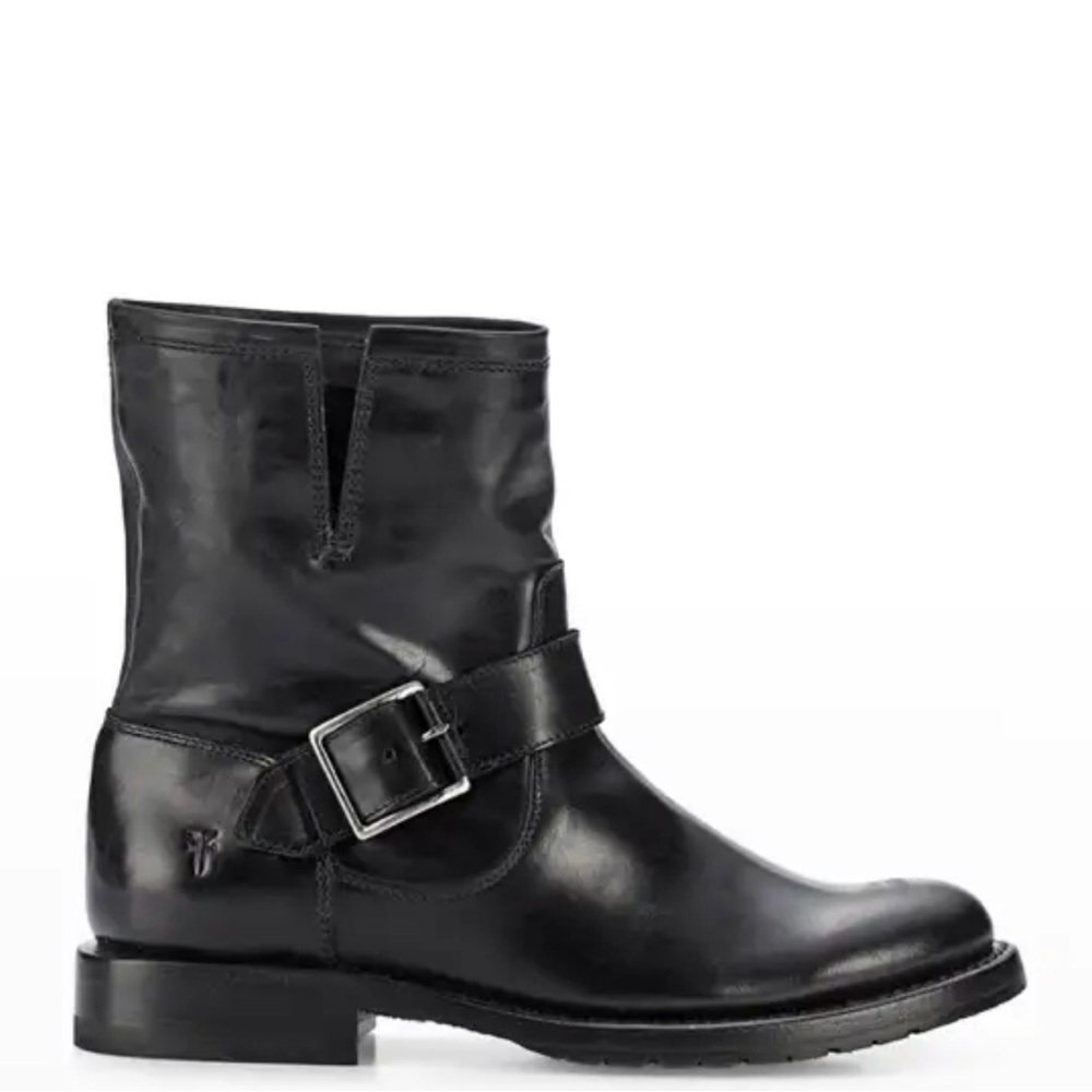Frye Natalie Short Engineer Boot - Picture 2 of 12